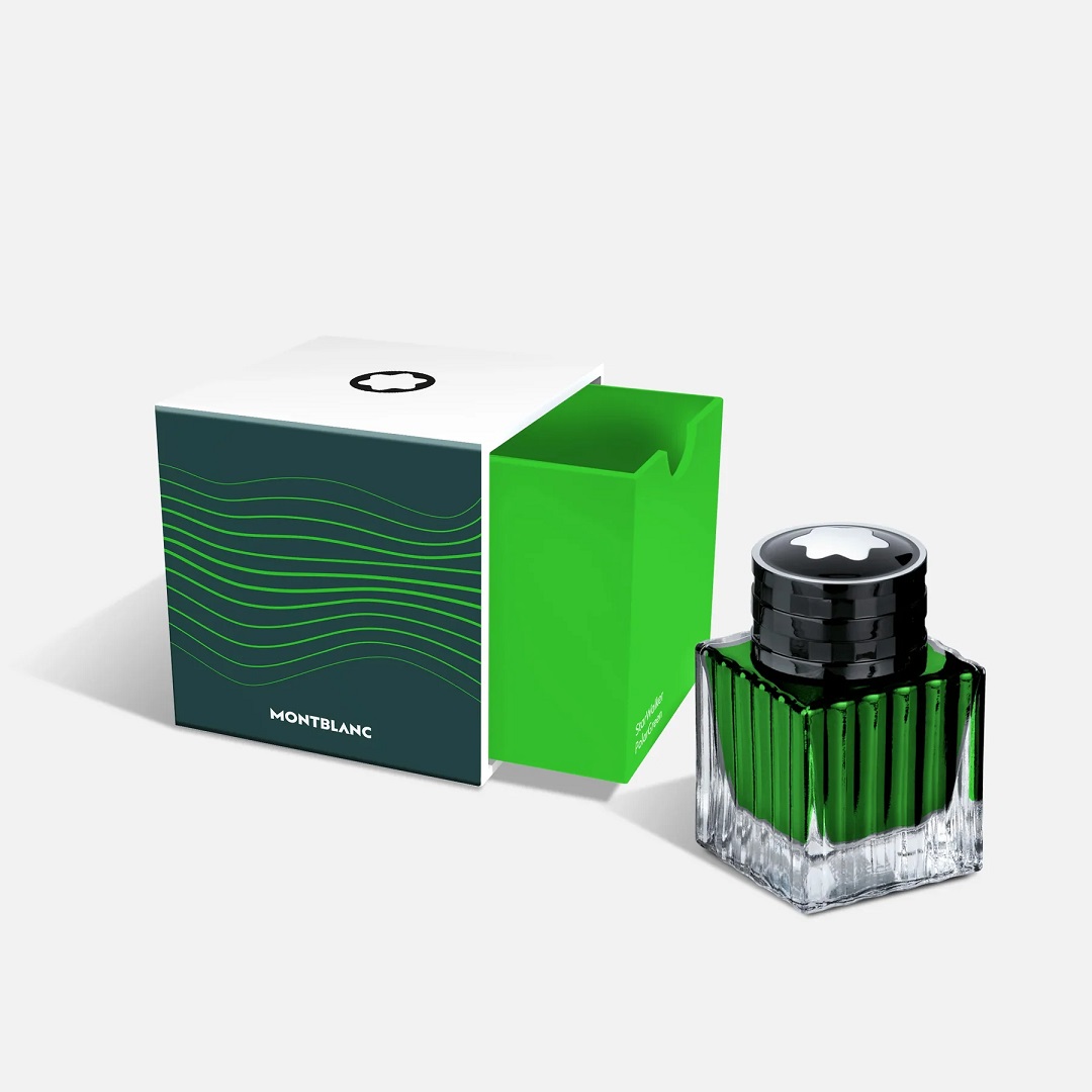 MONTBLANC 134410 INK BOTTLE SAW POLARGREEN - immagine 3