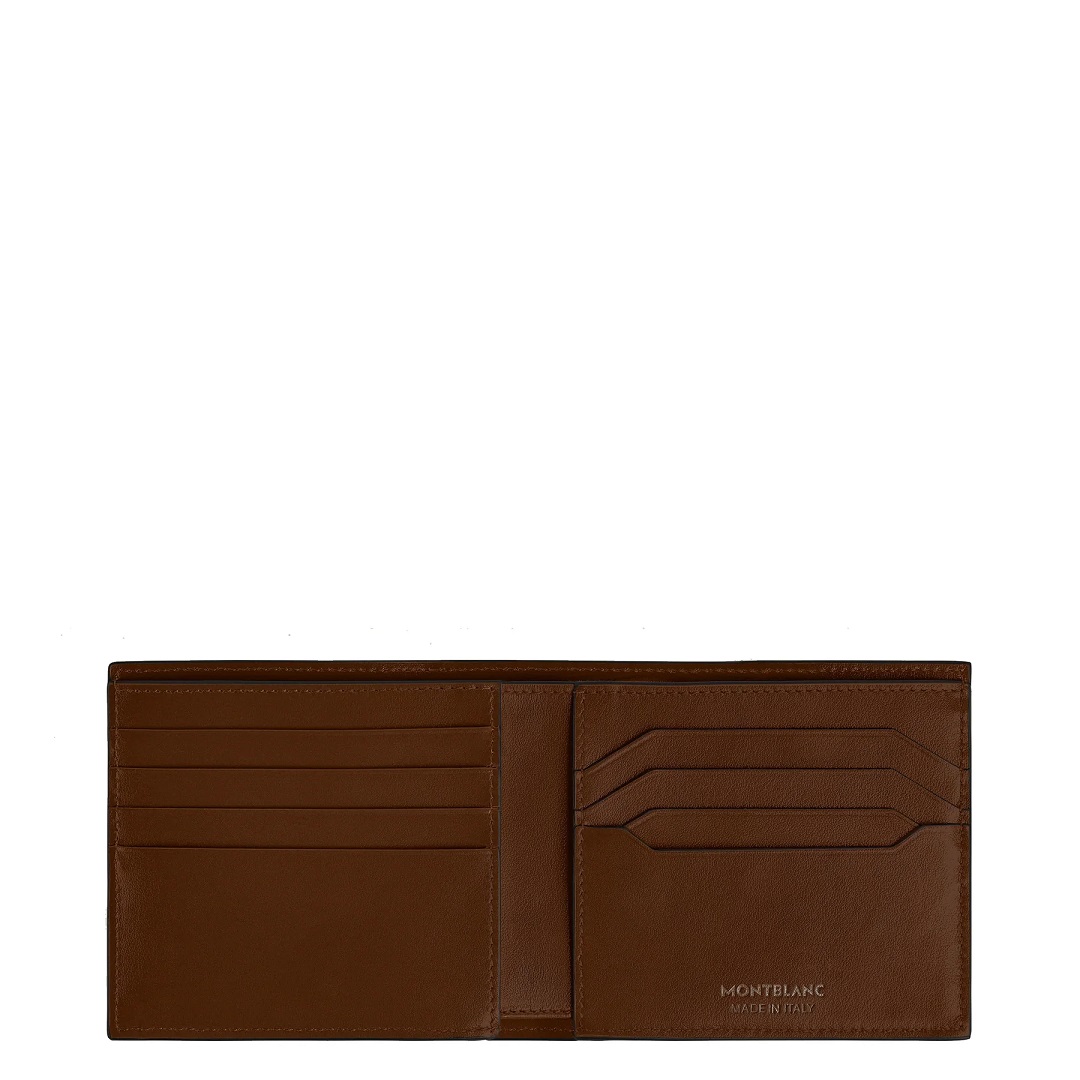 Montblanc 220317 portafoglio 8 scomparti Meisterstück sfumato marrone - immagine 3
