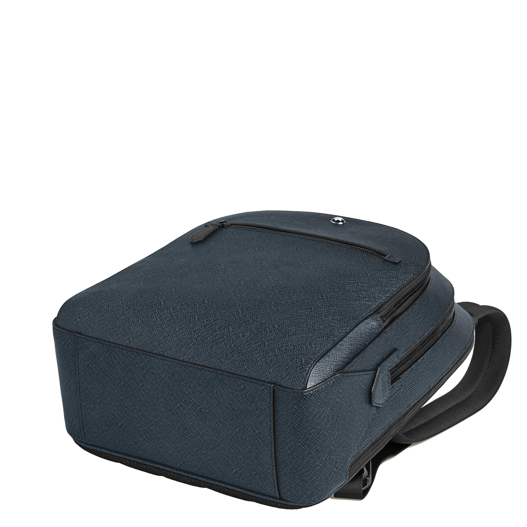 Montblanc 220335 zaino medio con 3 scomparti Sartorial tweed blu - immagine 6