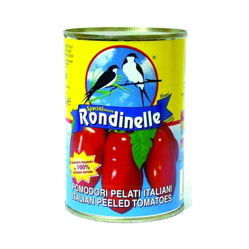 RONDINELLE POMODORI PELATI IN BARATTOLO 400G