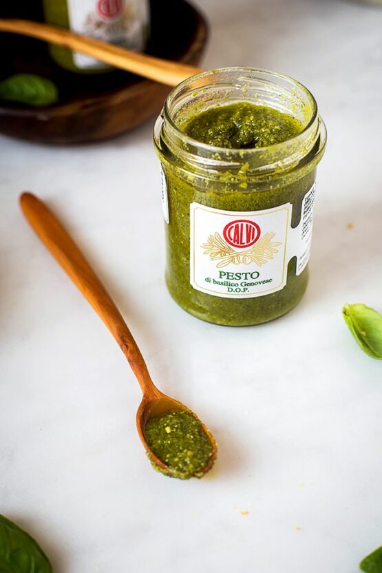 Pesto di Basilico Genovese DOP 130g IN VASETTO DI VETRO - immagine 3