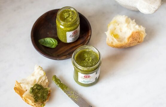 Pesto di Basilico Genovese DOP 130g IN VASETTO DI VETRO - immagine 4