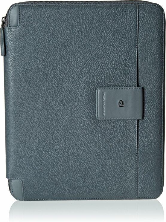 PIQUADRO PB2830S86 PORTABLOCCO A4 IN PELLE CON LAMPO