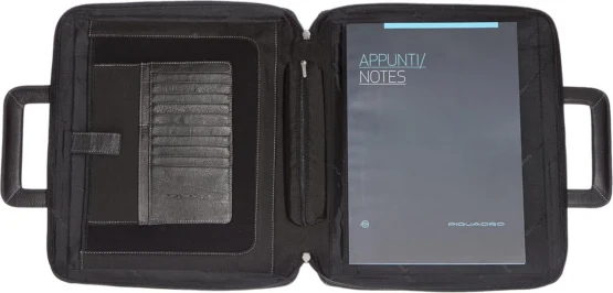 PIQUADRO PB2629VI NE BORSA PORTABLOCCO CON MANICI A SOMPARSA - immagine 3