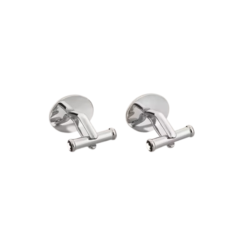 MONTBLANC Meisterstück 134468 GEMELLI OVALI INSERTO NERO LACCATO - immagine 3