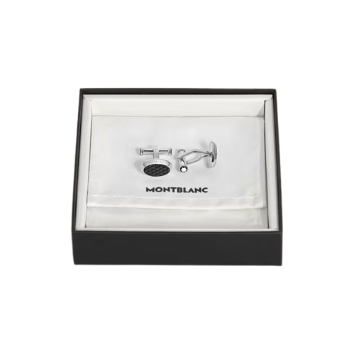 MONTBLANC Meisterstück 134475 BRACCIALE MEDIO IN ACCIAIO CATENA OTTAGONALE - immagine 3