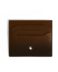 Montblanc 220319 Portacarte di credito in pelle marrone