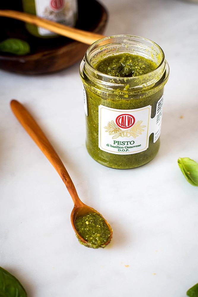 Pesto di Basilico Genovese DOP 130g IN VASETTO DI VETRO - immagine 3