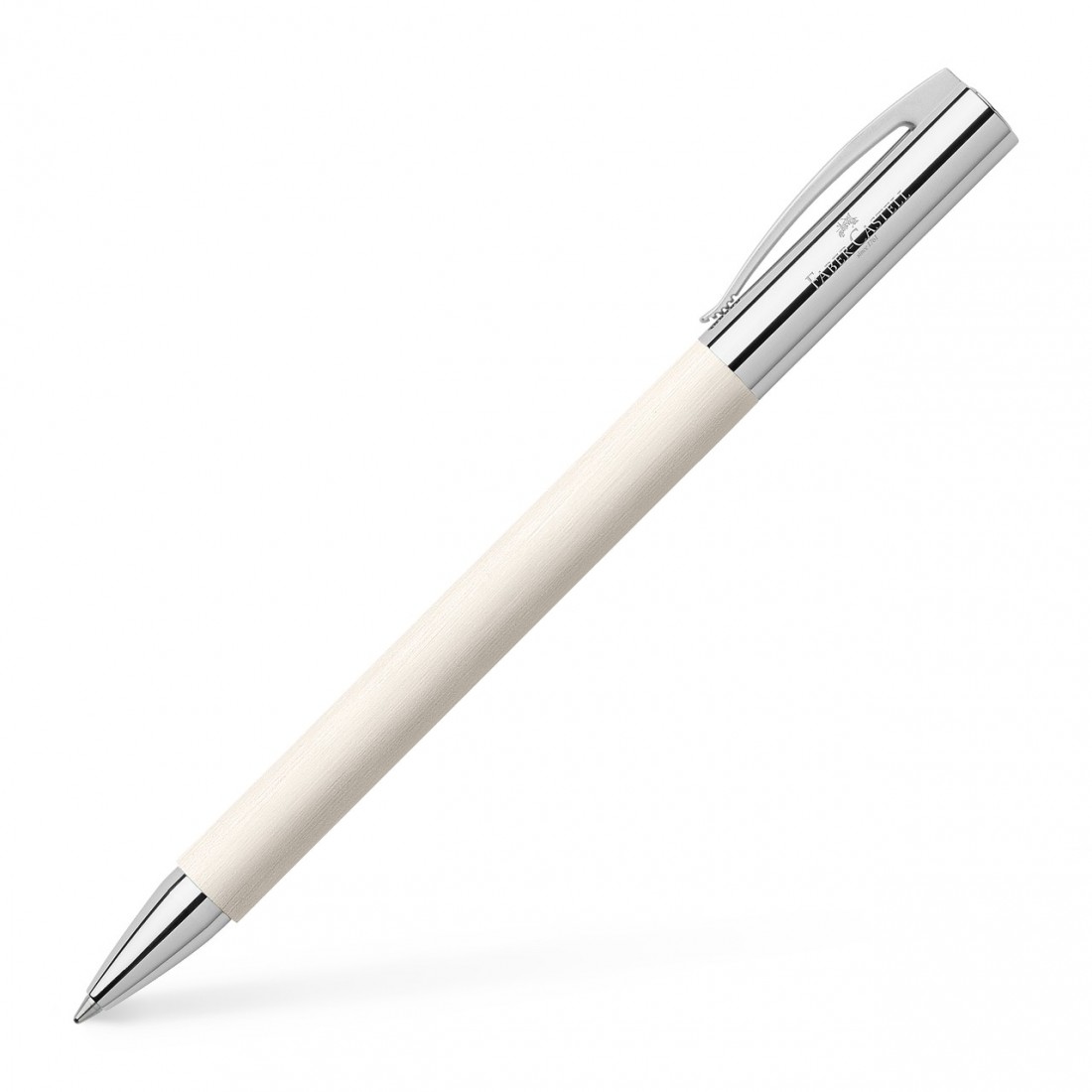 FABER CASTELL 147164 Penna a sfera Ambition resina opaca WHITE