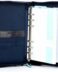 PIQUADRO AG4527CE AGENDA ORGANIZER MEDIA TESSUTO PELLE BLU