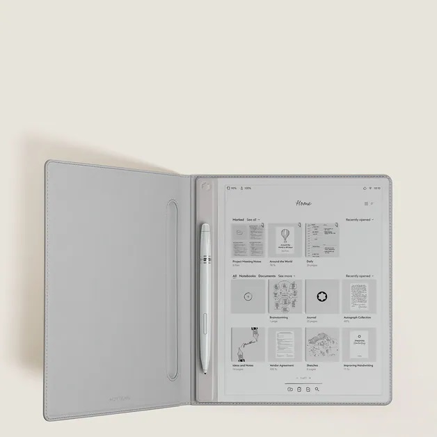 MONTBLANC 135012 DIGITALE PAPER SCRITTURA DIGITALE DEVICE COOL GREY - immagine 7