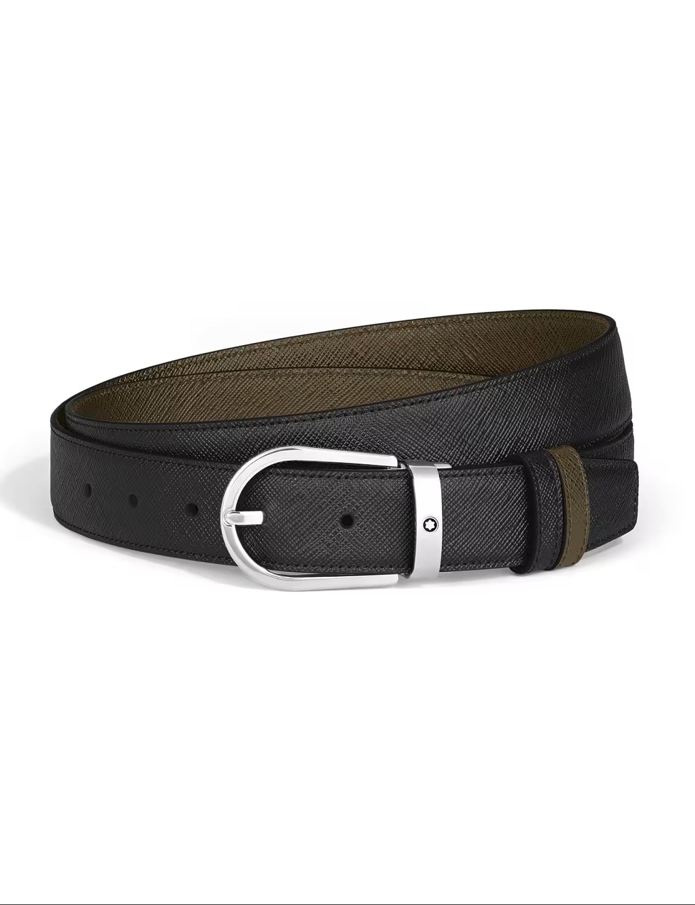 MONTBLANC SARTORIAL 222141 CINTURA REVERSIBILE DOPPIO COLORE