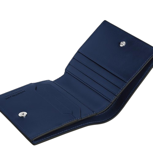 MONTBLANC Meisterstück 221322 MINI PORTAFOGLI IN PELLE BICOLORE - immagine 3