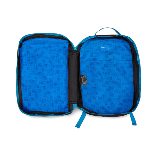MH WAY Zaino Underseat Softlight Nylon Nero/Celeste - immagine 2