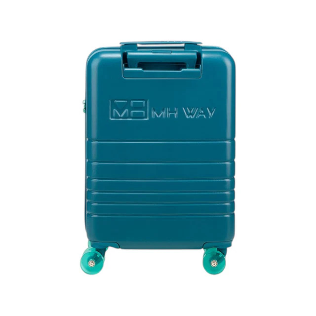 MH WAY Trolley Cabina slim 4 ruote Turchese/Celeste - immagine 3