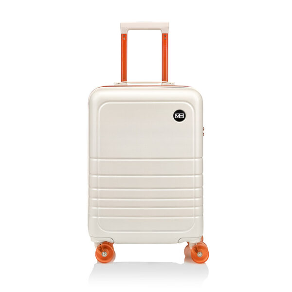 MH WAY Trolley Cabina slim 4 ruote Bianco/Arancione