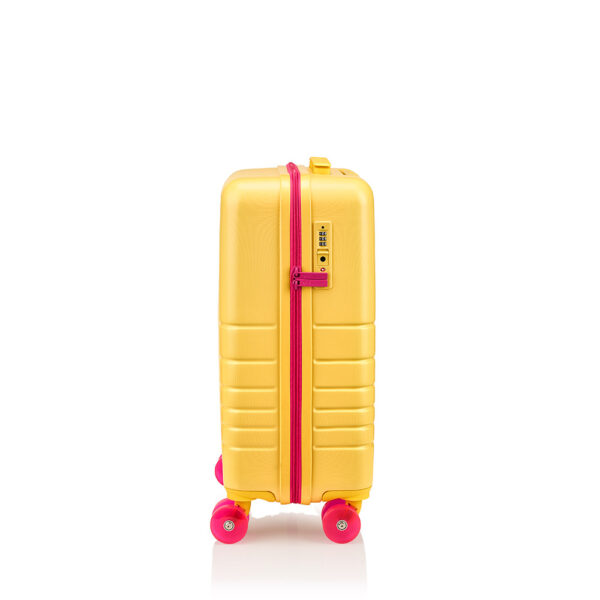 MH WAY Trolley Cabina slim 4 ruote Giallo/Fuxia - immagine 2
