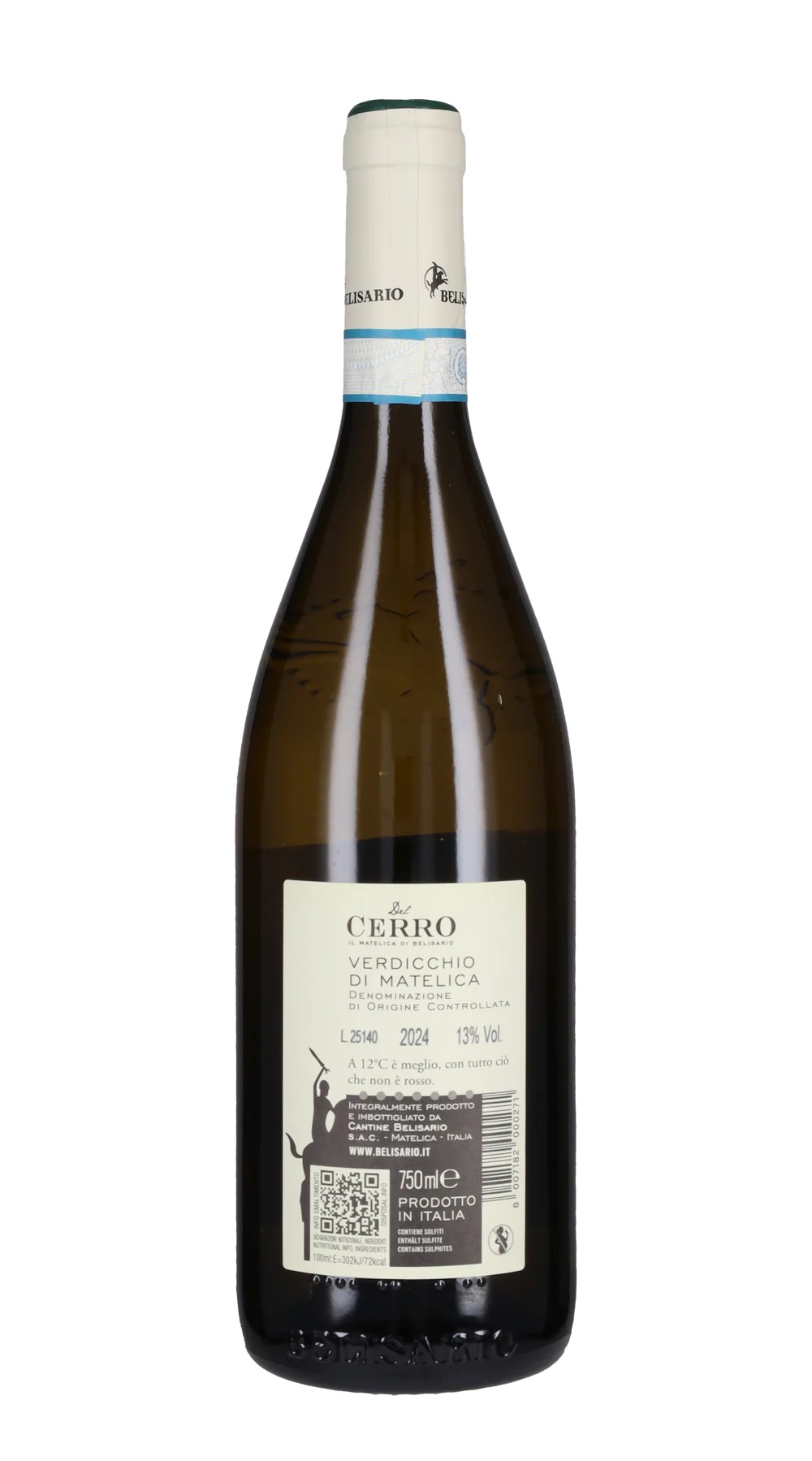 BELISARIO VERDICCHIO DI MATELICA DOC " DEL CERRO VINO BIANCO " 2025 - immagine 2