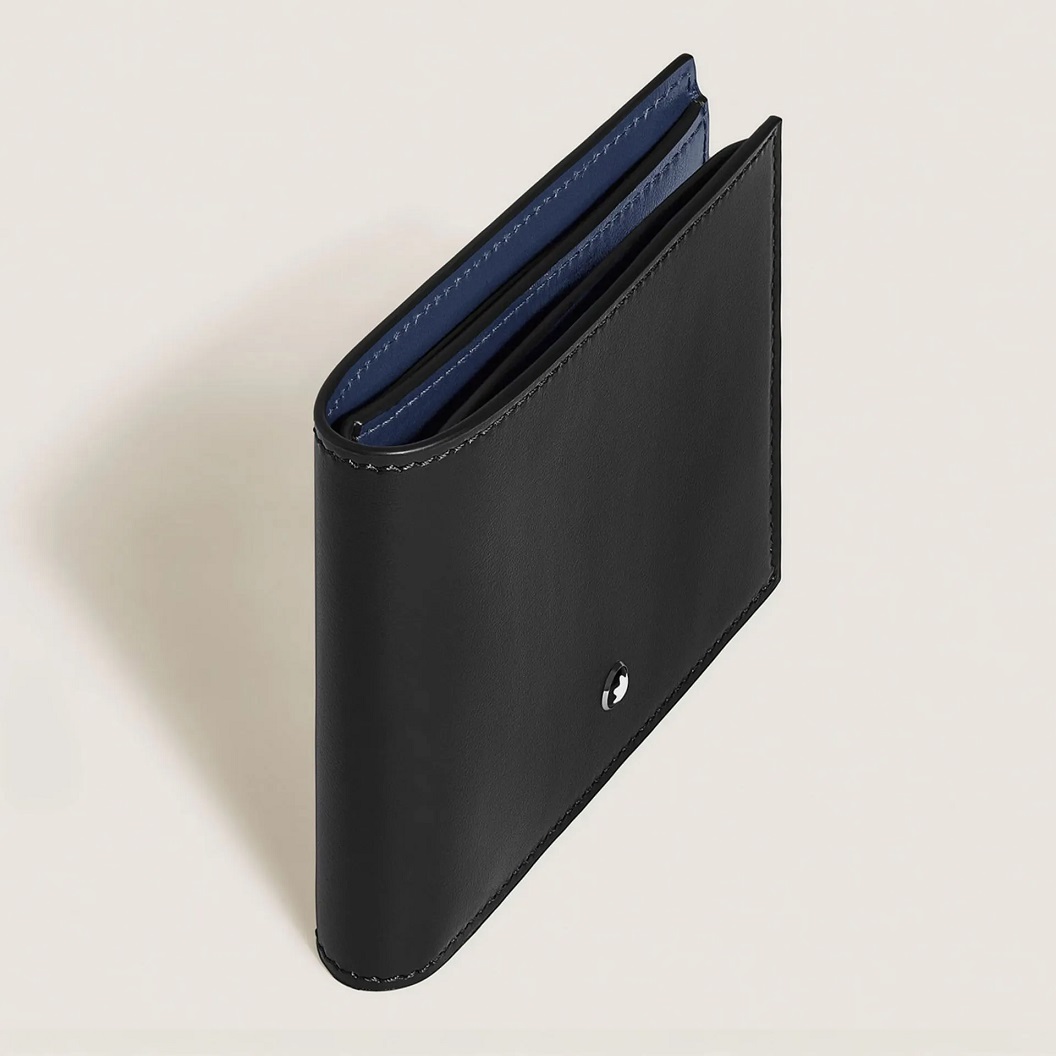 MONTBLANC Meisterstück 221324 PORTAFOGI NERO/BLE 8 CC - immagine 2