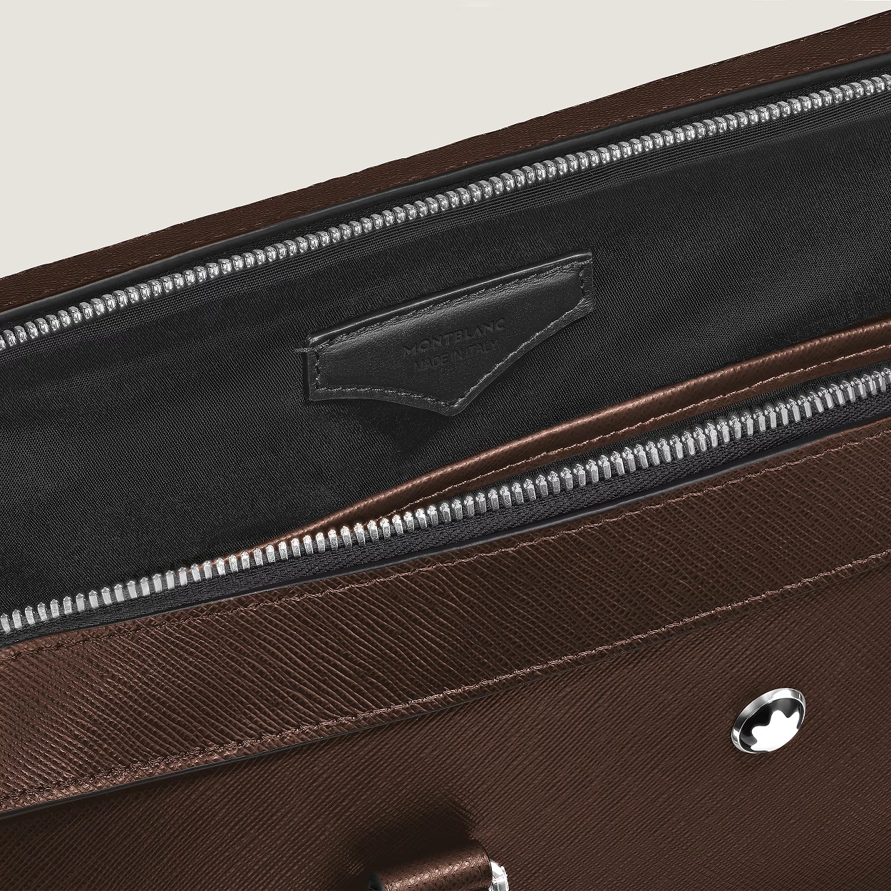 MONTBLANC SARTORIAL 222925 BORA PORTADOCUMENI MEDIA CON TASCA ESTERNA - immagine 3
