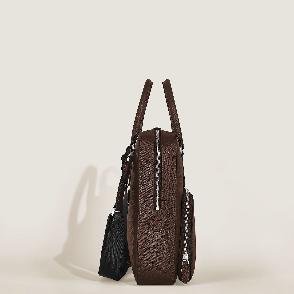 MONTBLANC SARTORIAL 222925 BORA PORTADOCUMENI MEDIA CON TASCA ESTERNA - immagine 5