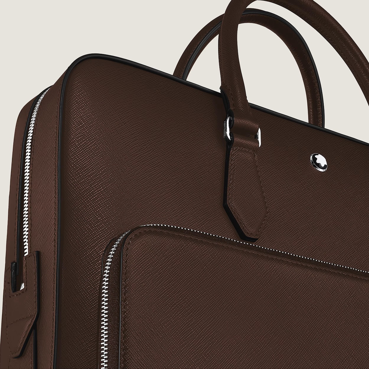MONTBLANC SARTORIAL 222925 BORA PORTADOCUMENI MEDIA CON TASCA ESTERNA - immagine 2